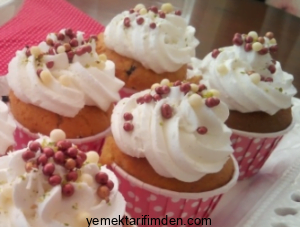 kral cupcake tarifi